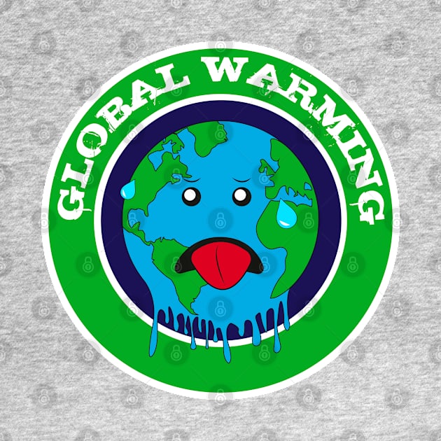 worried earth, global warming by NinoRc